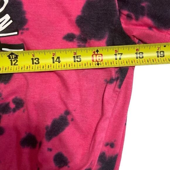 Lot of 2 Rue 21 Tops Junior Girls Sz Medium Pink Navy Good Vibes & Solid Black - Picture 9 of 10